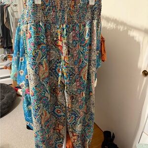 Colorful Paisley Women's Pants